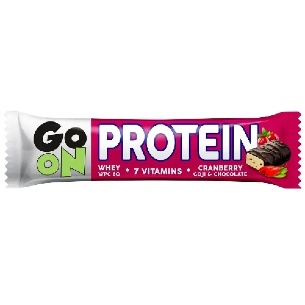 Protein Bar - 50g Cranberry goji chocolate (Поштучно)