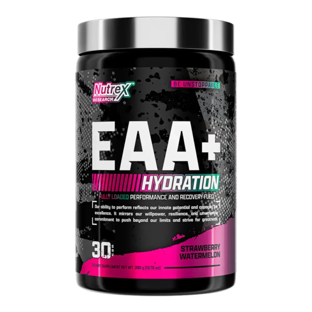 Nutrex EAA Hydration - 30srv Strawberry Watermelon, Полуниця і кавун