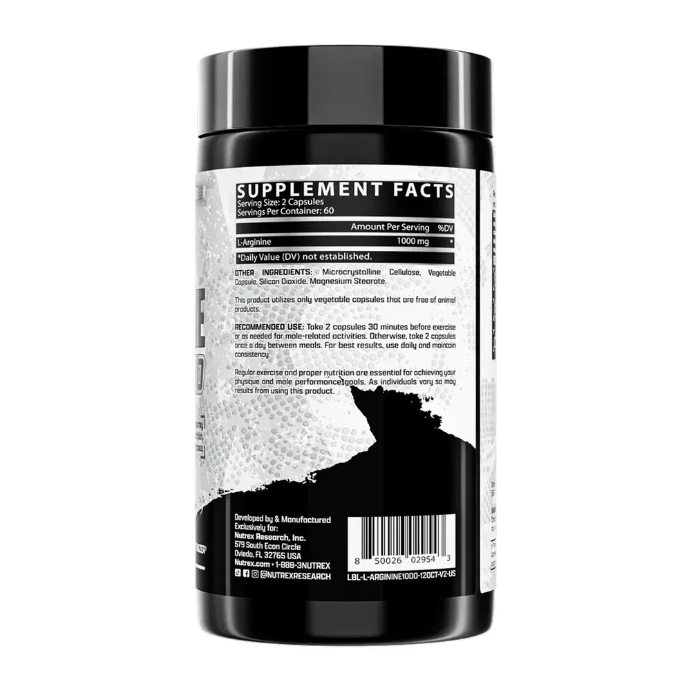 Nutrex L-Arginine 1000 - 120ct, фото 2