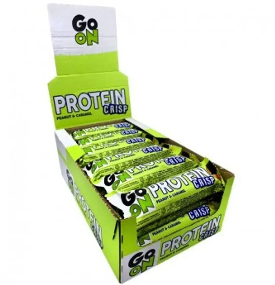 GoOn Crisp Bar - 24x50g with Peanut Caramel