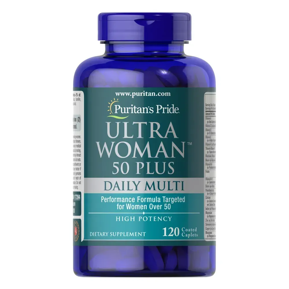 Ultra Woman™ 50 Plus Multi-Vitamin - 120 Caps