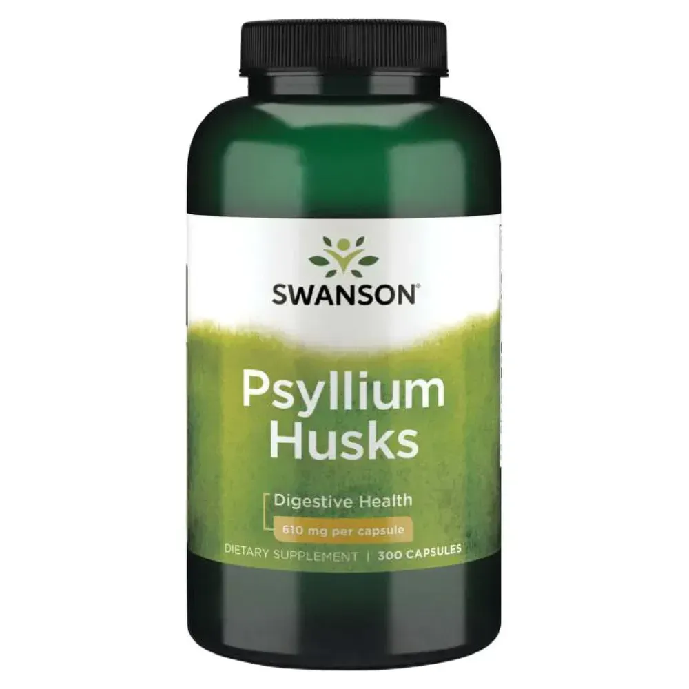 Псиліум Psyllim Husks 610 мг, упаковка 300 капсул
