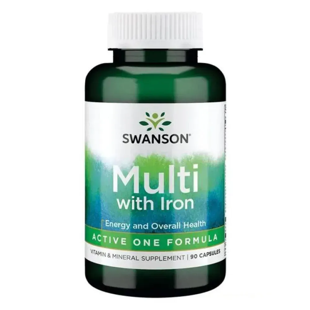 Multi whith Iron Active One Formula - 90 caps