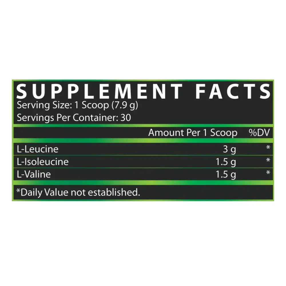 BCAA 6000 - 237g Green Apple