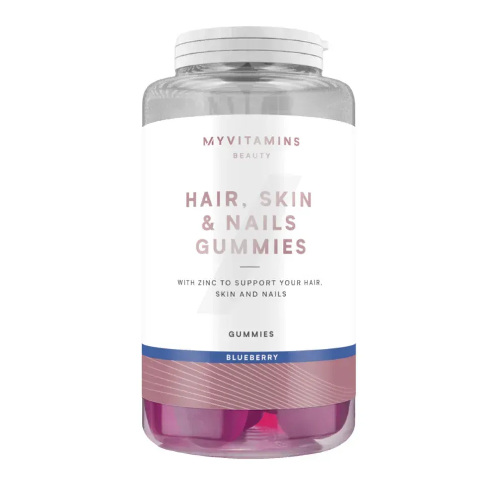 MyProtein Hair Skin and Nails Gummies - 60 Gummies Blueberry, Чорниця