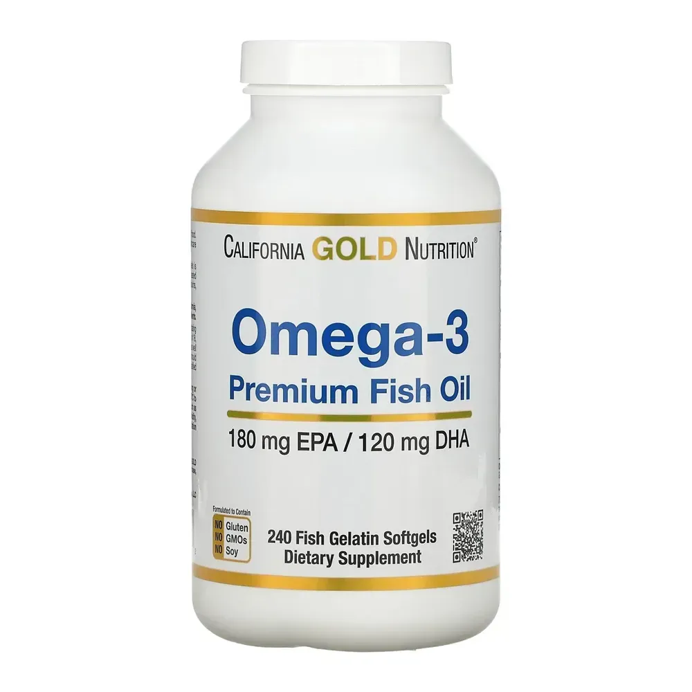 Omega-3 Premium Fish Oil 180mg - 240 softgels