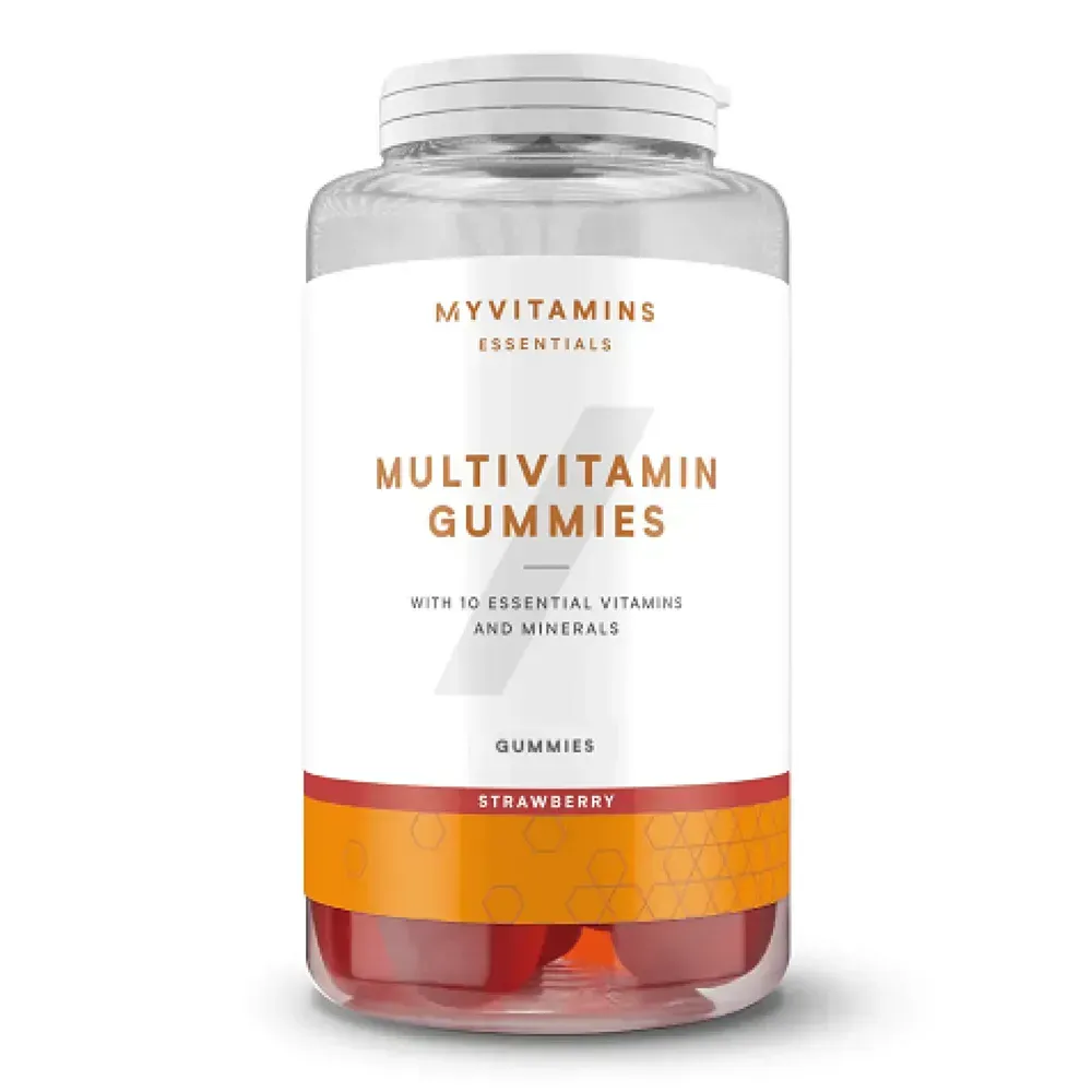 MyProtein Multivitamin Gummies - 60gum Strawberry, Полуниця