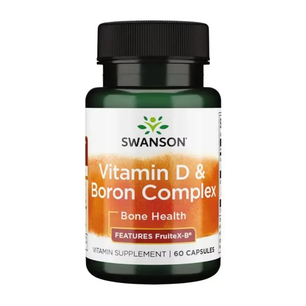 Vitamin D Boron Complex, 60 капсул