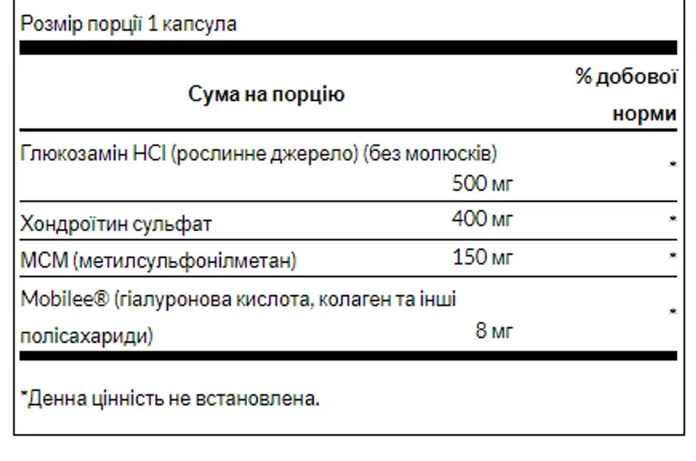 Glucosamine Chondroitin MSM - 90caps