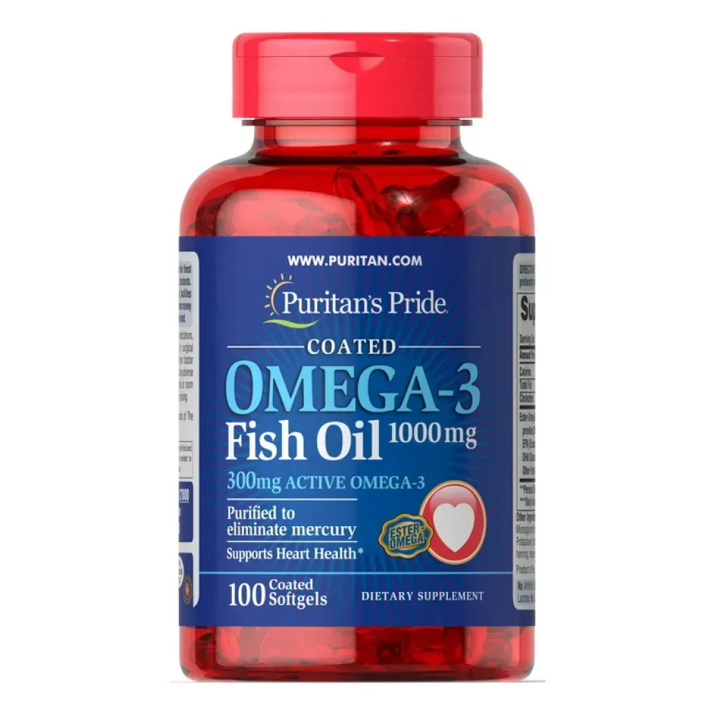 Омега-3 Fish Oil, упаковка 100 м’яких капсул