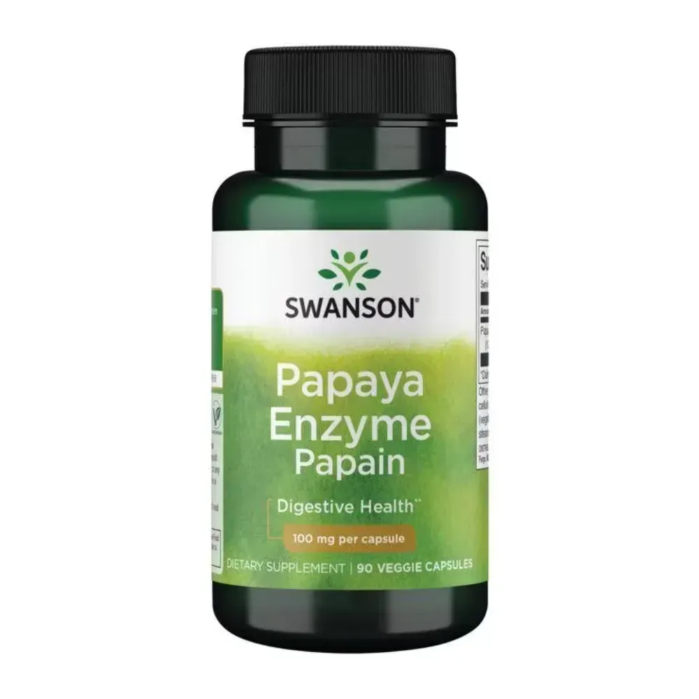 Papaya Enzyme Papain 100 mg - 90veg caps
