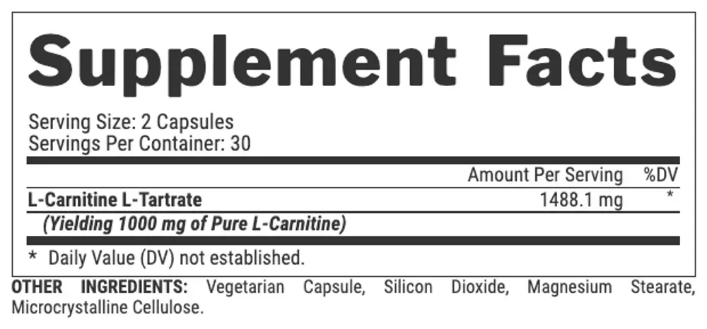Lipo 6 Carnitine - 60 caps