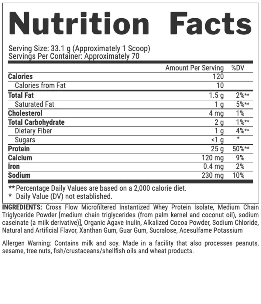 Nutrex Isoﬁt - 30srv Vanilla Bean Ice Cream, Морозиво, фото 2