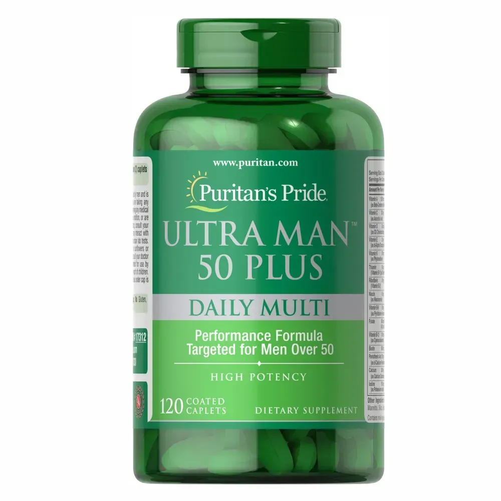 Ultra Man™ 50 Plus Daily Multi - 120caps