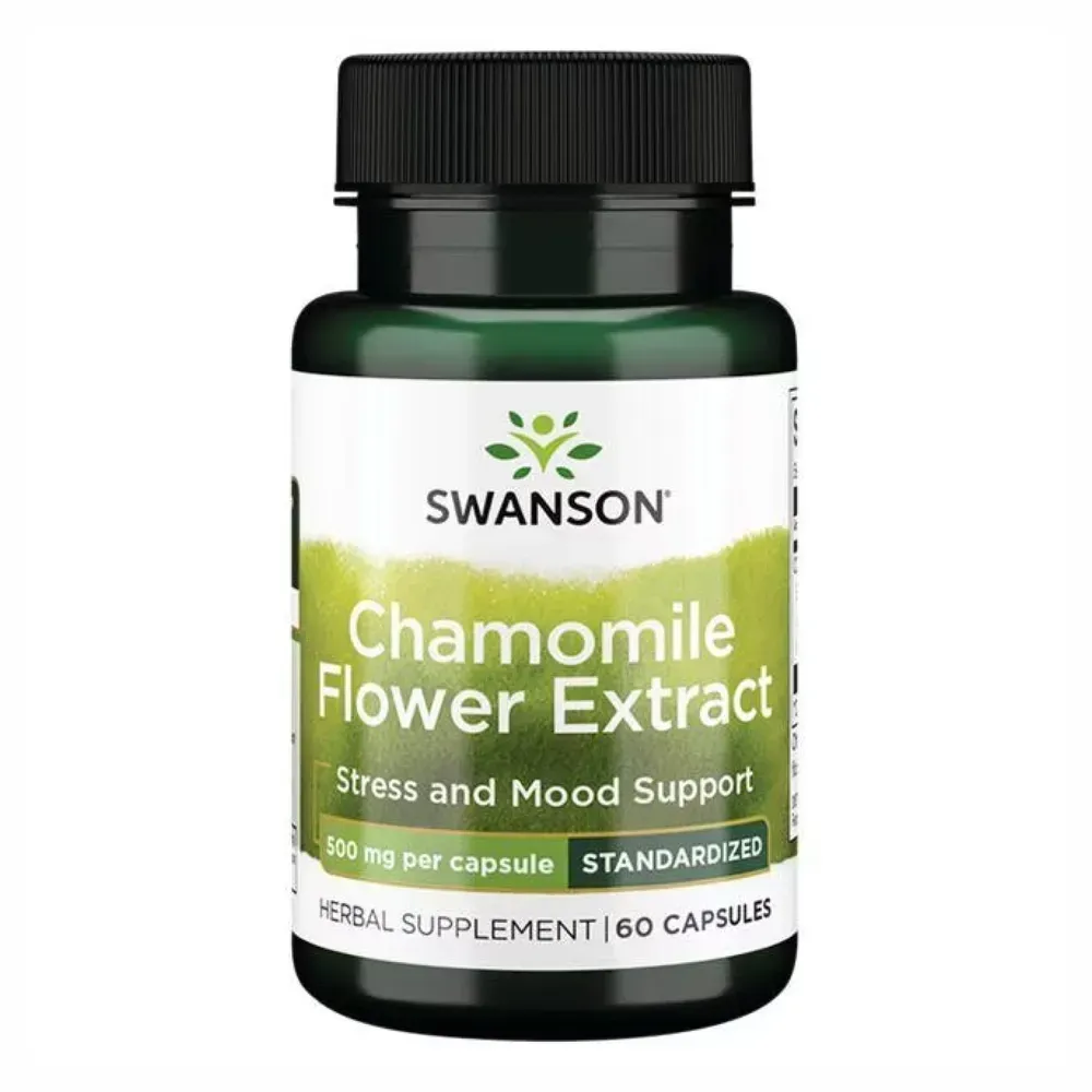 Chamomile Flower Extract Standardized Apigenin 500 mg - 60caps