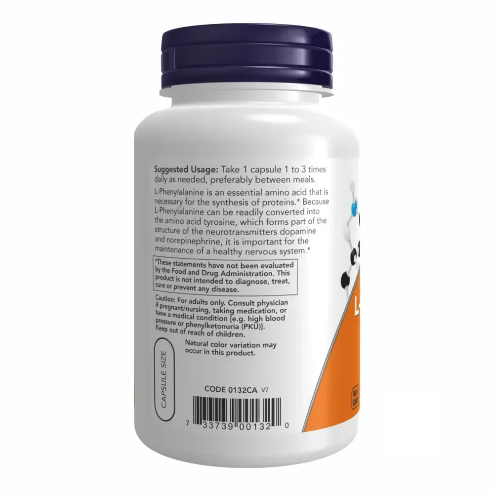 L-Phenylalanine 500mg - 120 vcaps