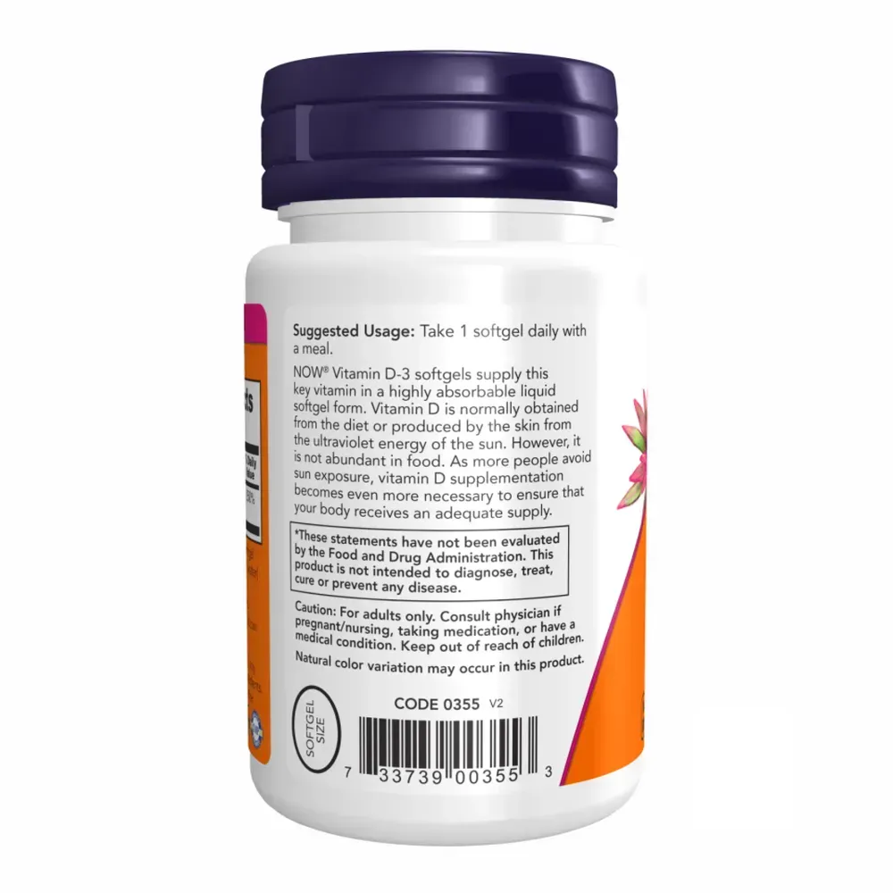 VIT D-3 2000 IU - 120 sgels
