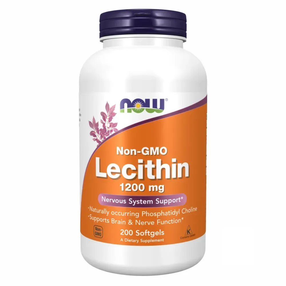 Lecithin 1200 mg, 200 м’яких капсул