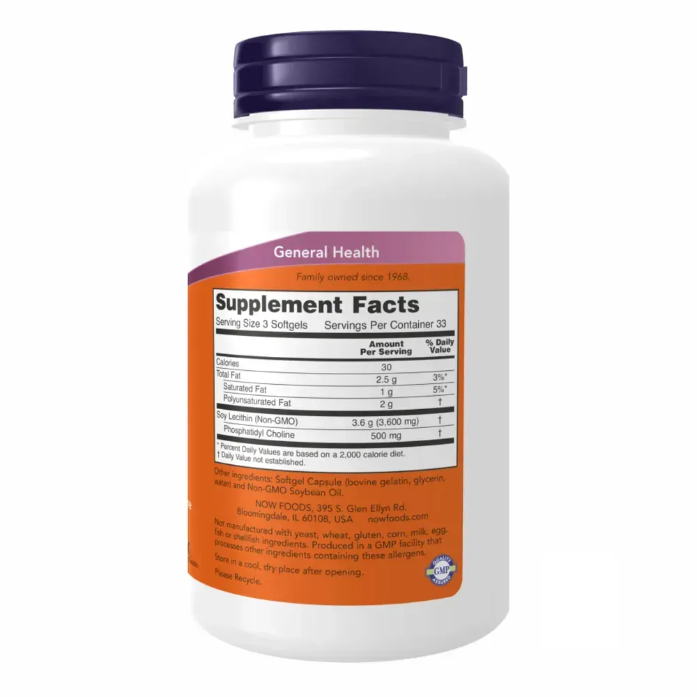 Lecithin 1200 mg - 200 sgels