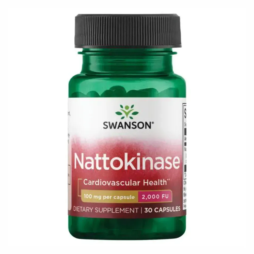 Nattokinase 2,000 Fibrinolytic Units 100 mg - 30caps