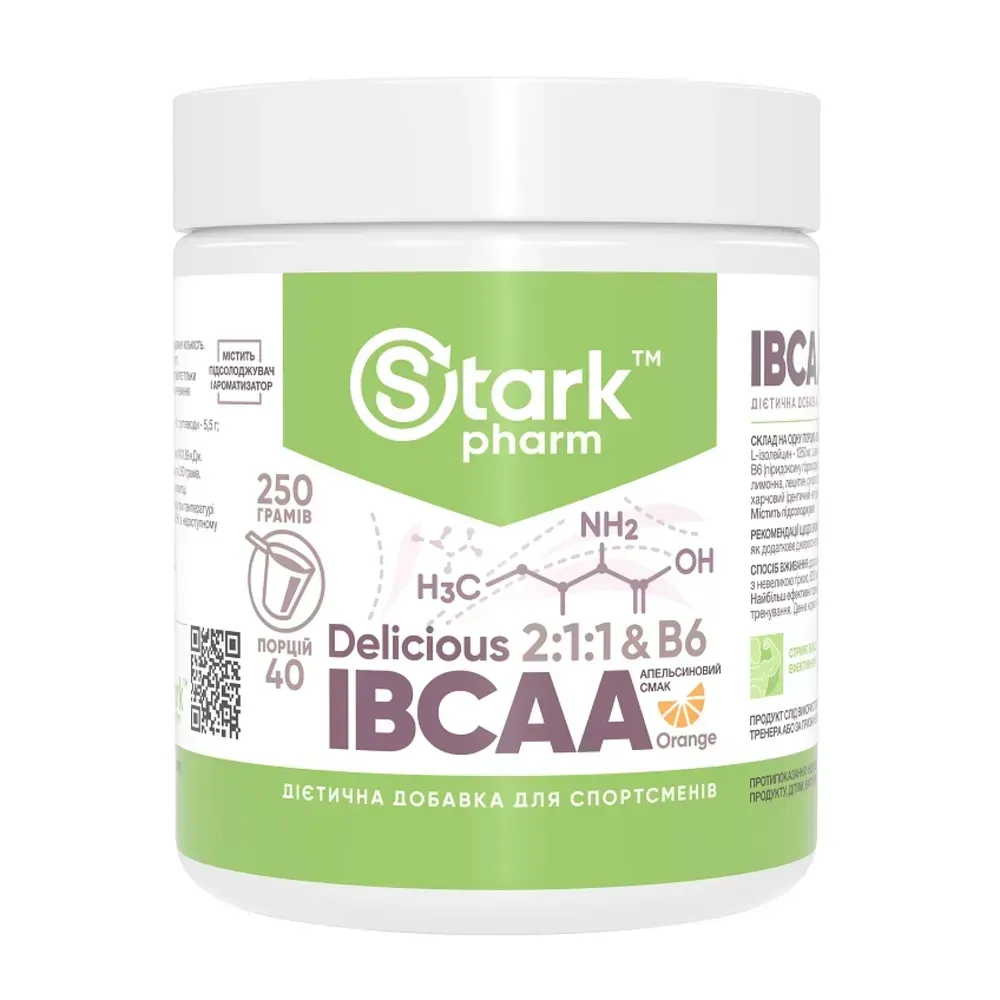 Stark IBCAA 2-1-1/Vit B6 - 250g Orange