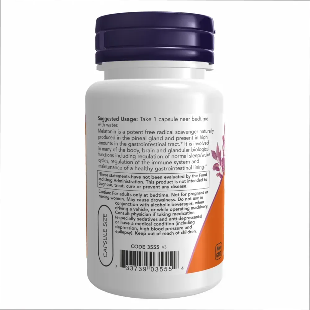 Melatonin 5 mg - 60 vcaps