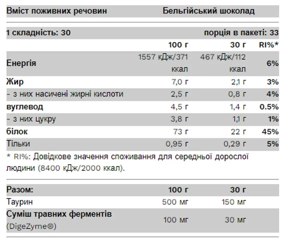 Whey Protein - 1000g Bourbon Vanilla