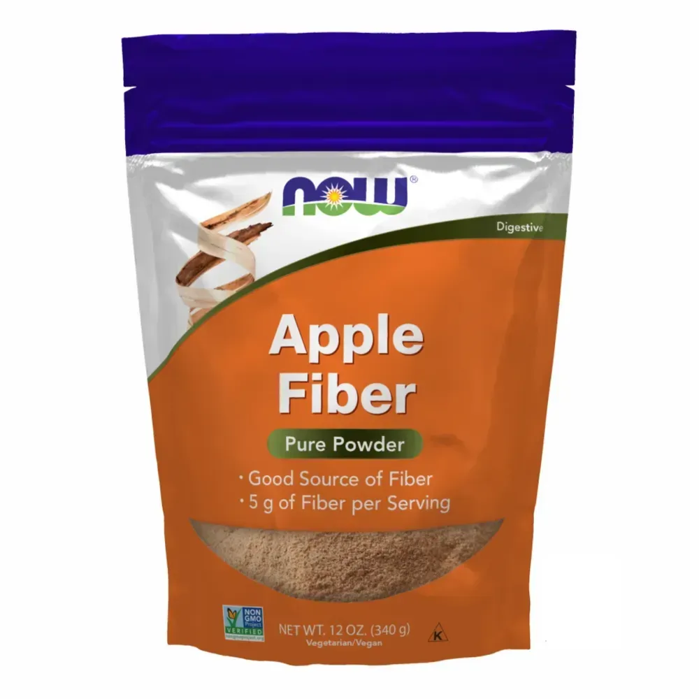 NOW Foods Apple Fiber Powder - 12 Oz