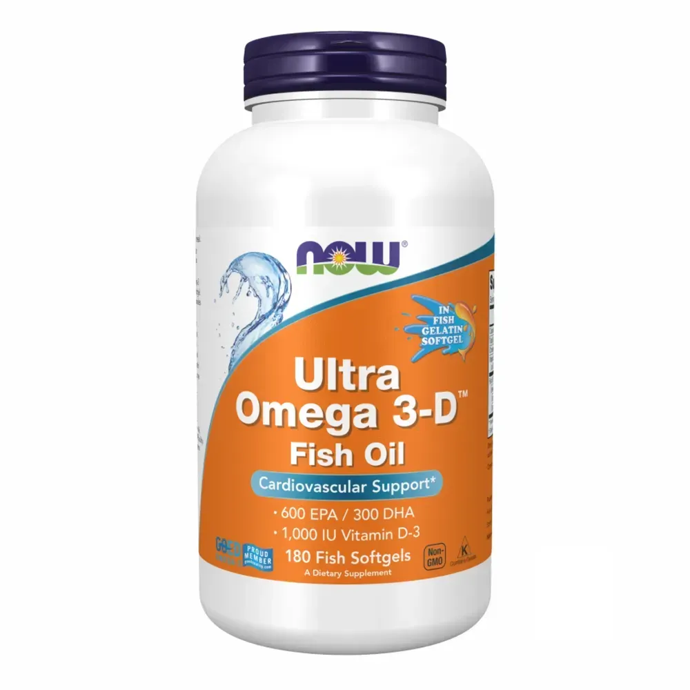 NOW Foods Ultra Omega 3-D™ Fish Oil - 180 Fish Softgels