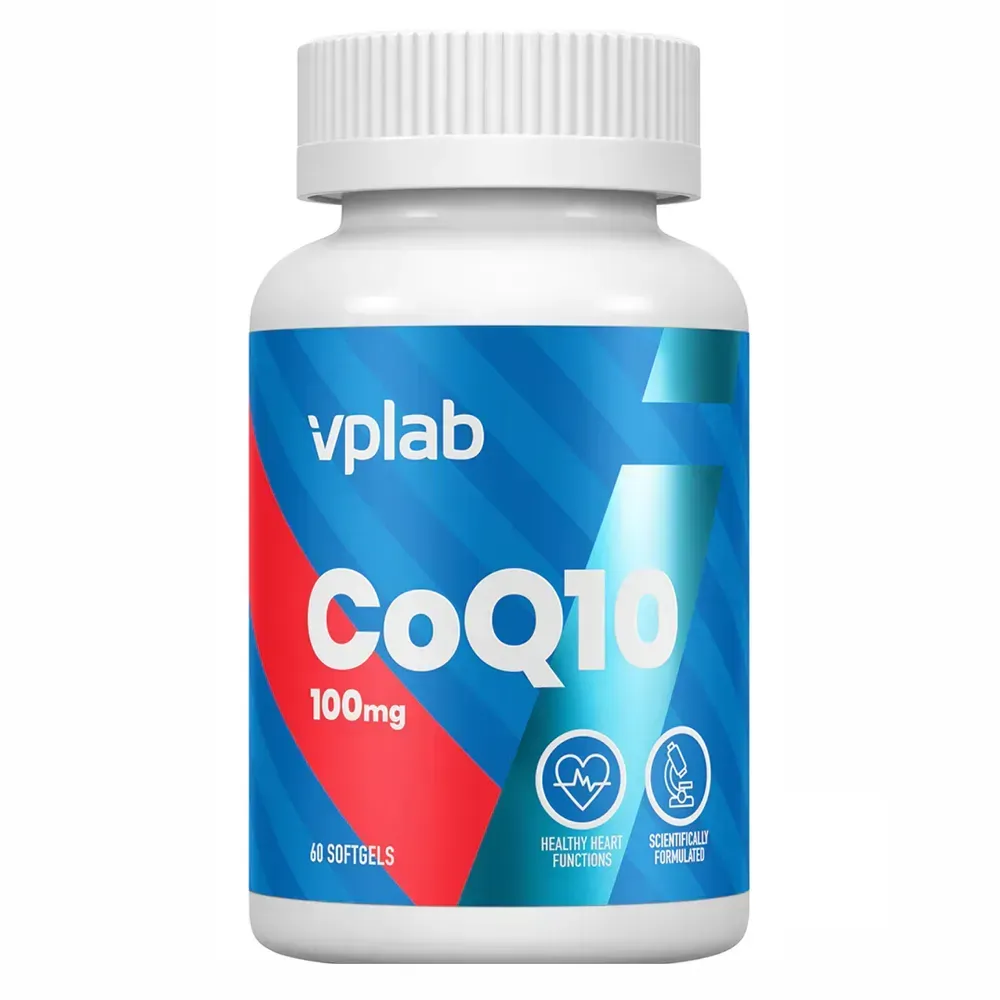 Коензим CoQ10, 100 мг, упаковка 60 м’яких капсул
