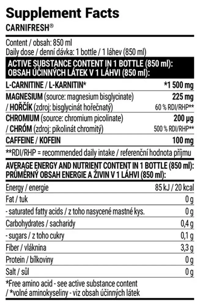 Carni Fresh - 850ml Pineaple