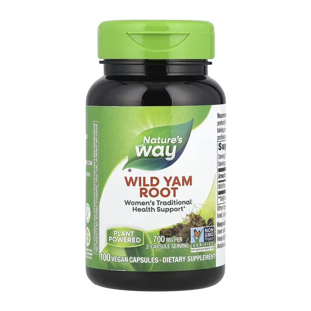 Wild Yam - 100 vcaps