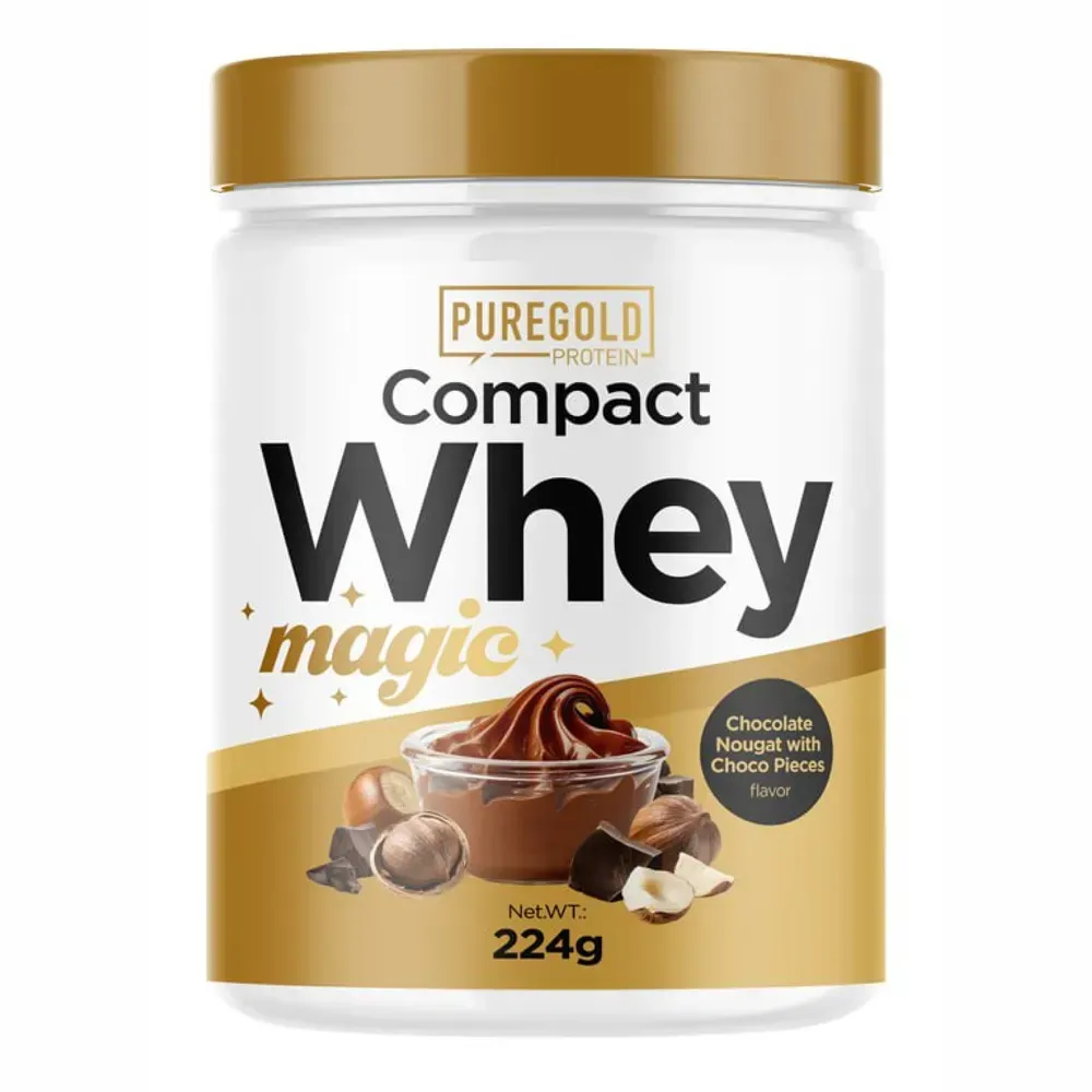 Compact Magic Whey Protein - 224g Chocolate Nougat with Choco Pieces