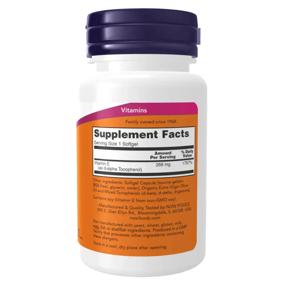 E-400 Mixed Tocopherols - 100 sgels