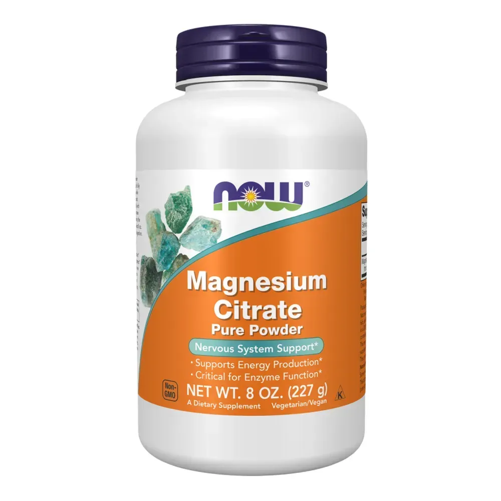 NOW Foods Magnesium Citrate Powder - 8 oz