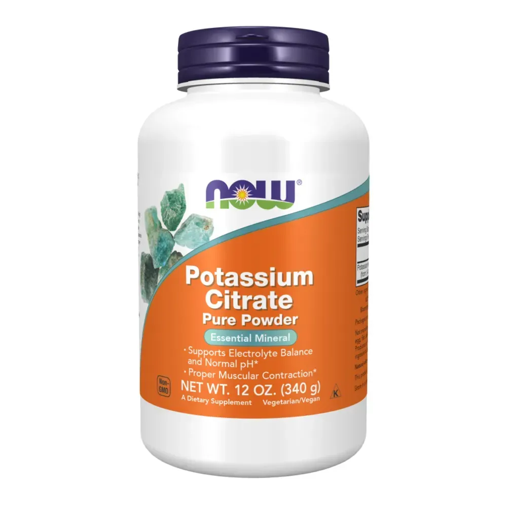 NOW Foods Potassium Citrate Powder - 12 oz