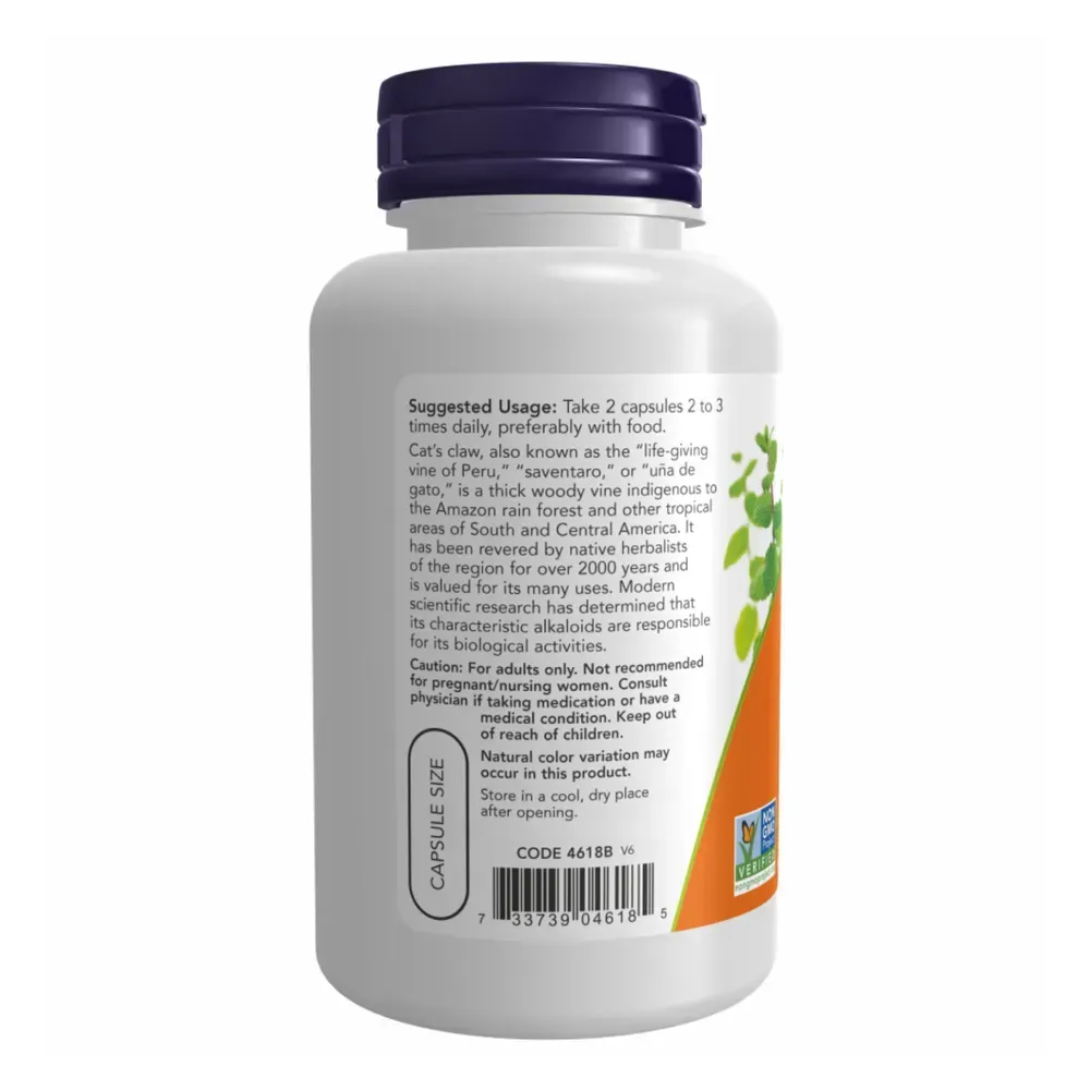 Cat's Claw 500mg - 100 vcaps