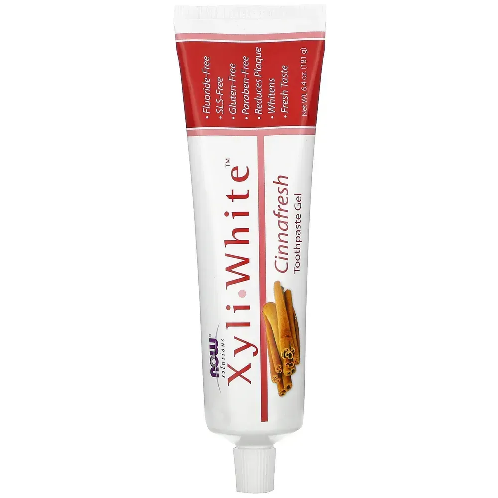 NOW Foods Xyliwhite Cinnafresh Toothpaste - 6.4 oz
