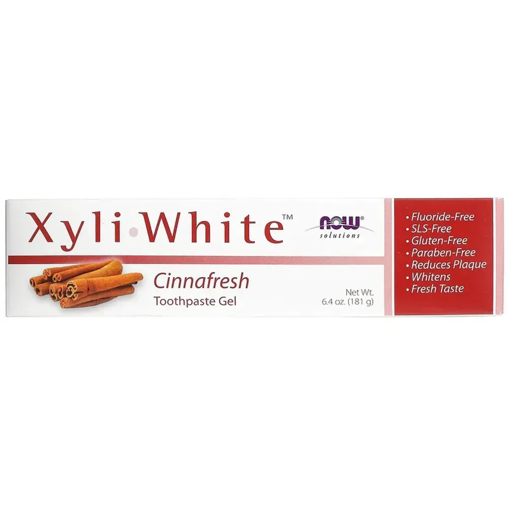 NOW Foods Xyliwhite Cinnafresh Toothpaste - 6.4 oz, фото 2