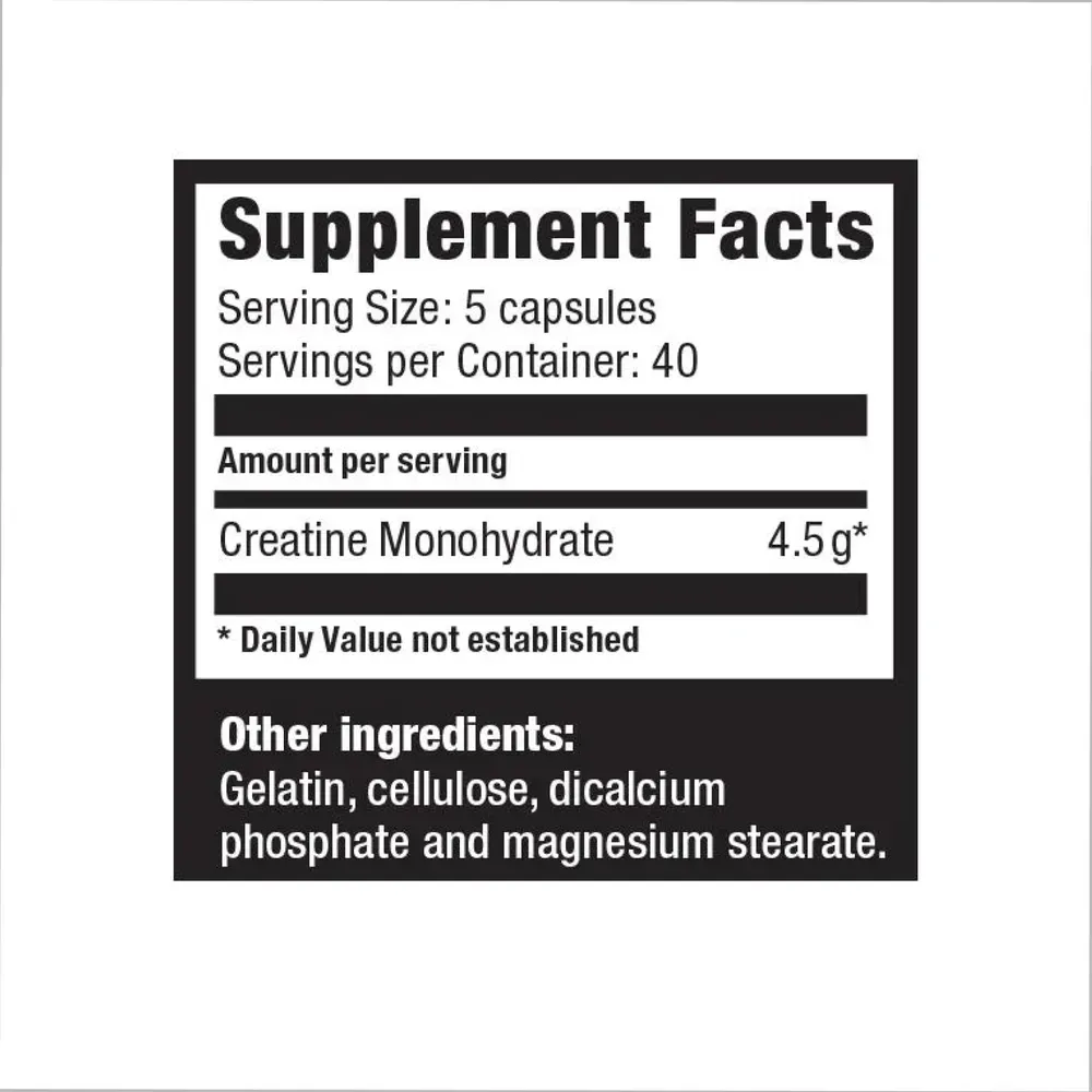 Creatine 900 mg - 200 caps