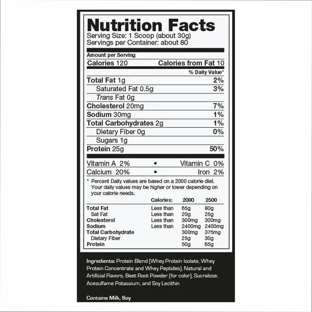 Prostar Whey 2lb - 907g Vanilla