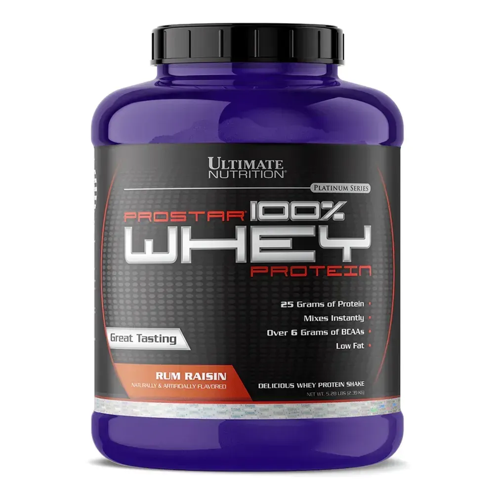Prostar Whey 5.28lb - 2390g Rum Raisin