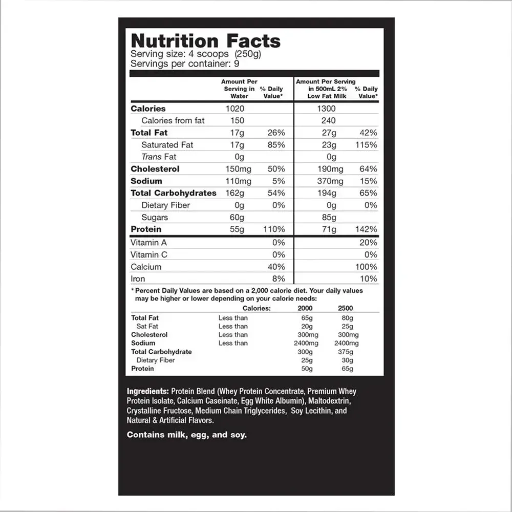 Muscle Juice 2544 - 2250g Strawberry
