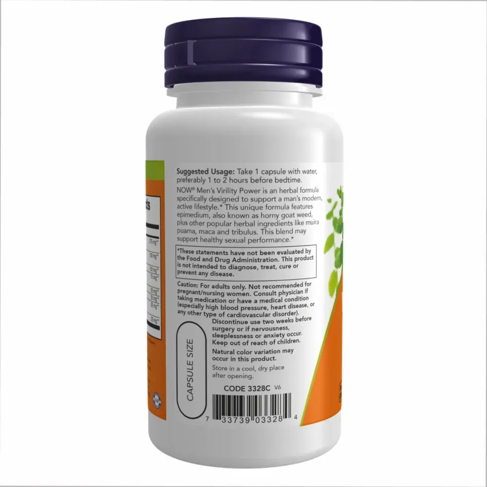 Men's Virility Power - 60 vcaps