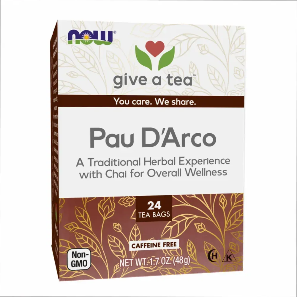 NOW Foods Pau D'Arco Tea - 24 bags