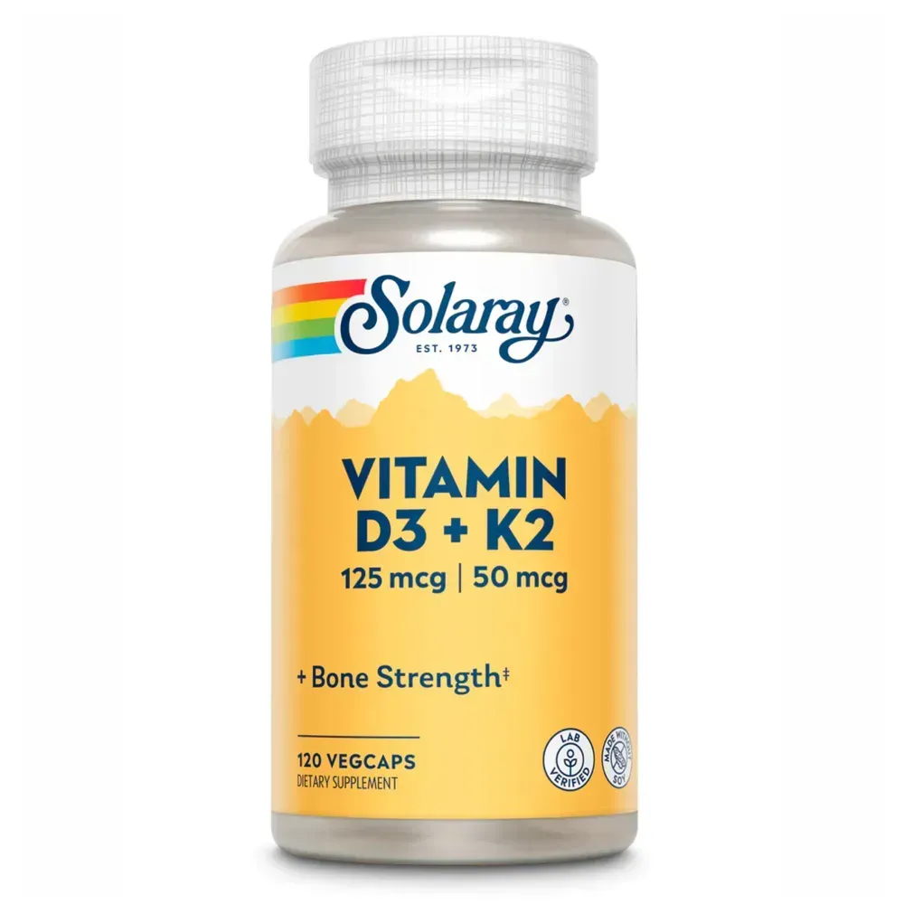 Vitamin D-3 & K-2 - 120 vcaps