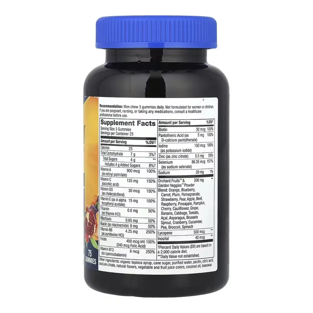 Nature's Way Men's Premium Multivitamin - 75 gummies, фото 2