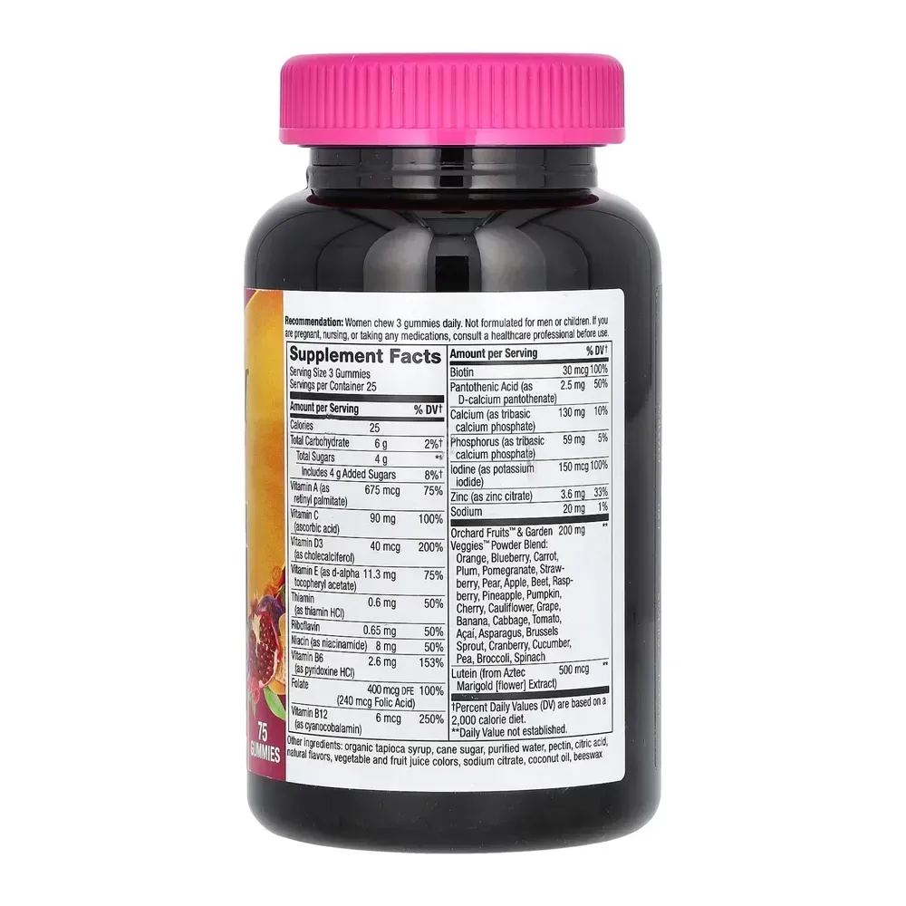 Nature's Way Women's 50+ Premium Multivitamin - 75 gummies, фото 2