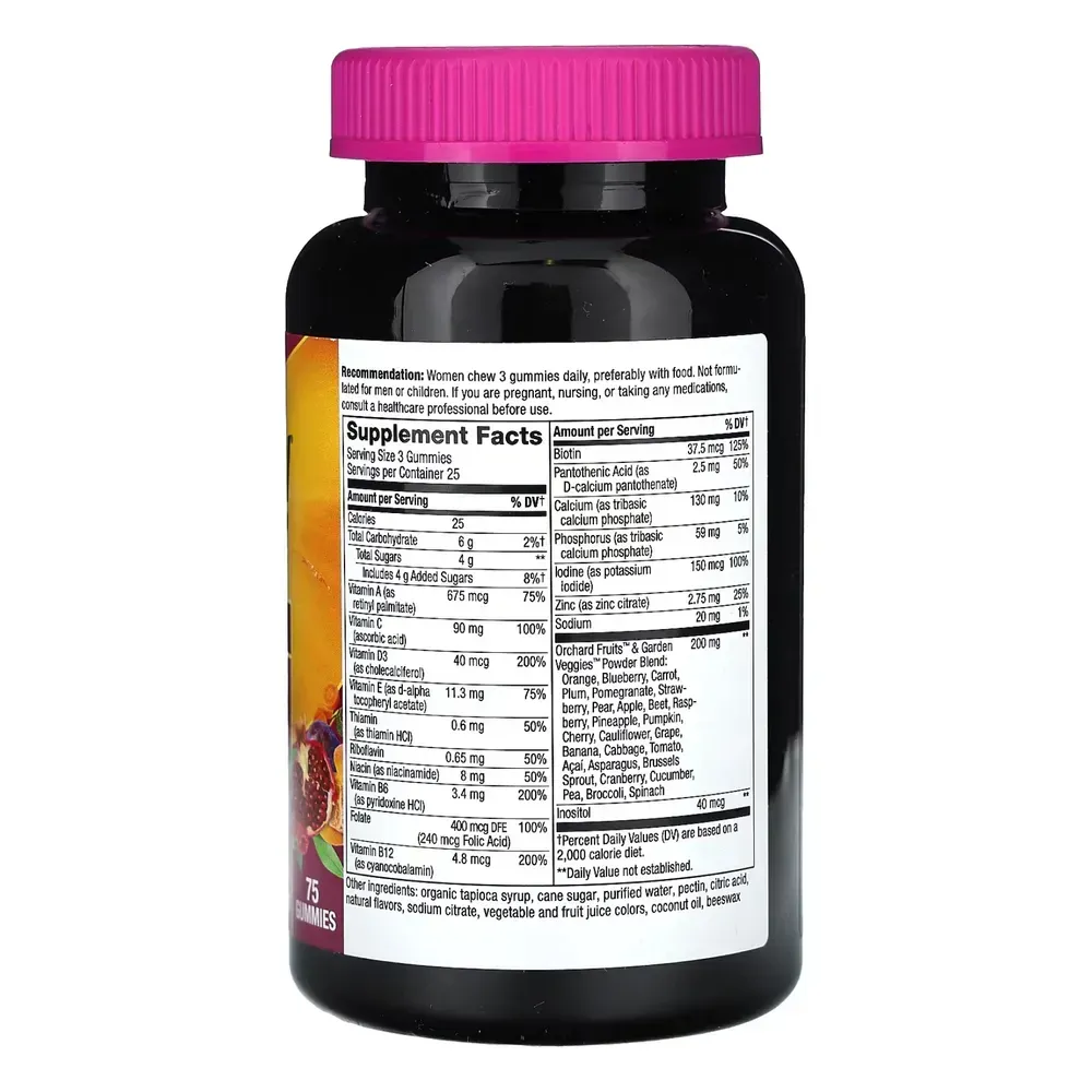 Nature's Way Women's Premium Multivitamin - 75 gummies, фото 2