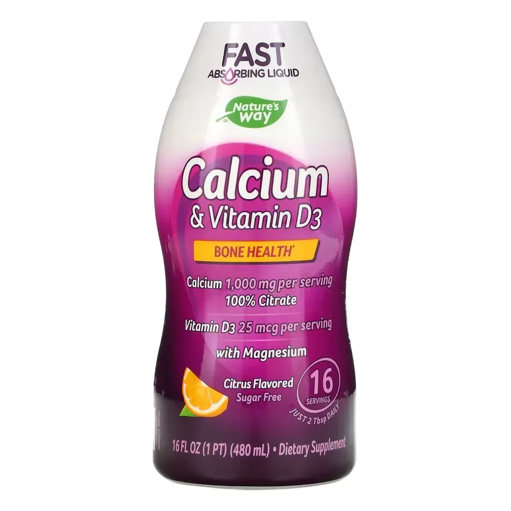 Nature's Way Calcium & Vitamin D - 16 oz